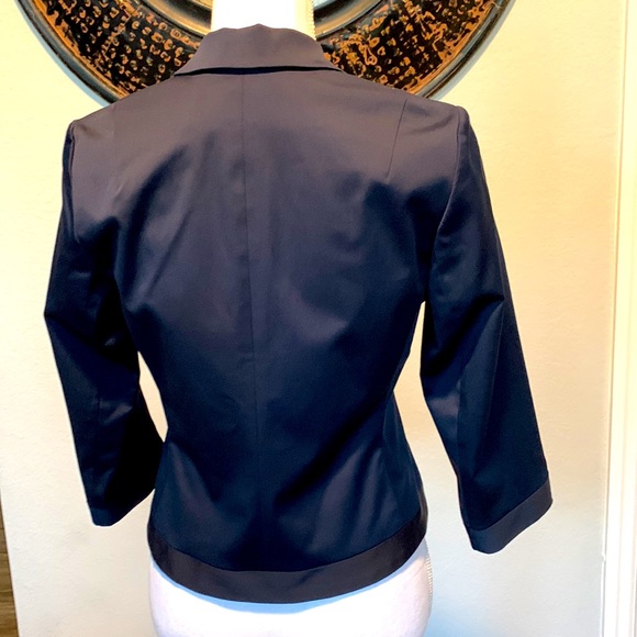 Ann Taylor Navy Tuxedo Blazer NWT - Picture 5 of 8